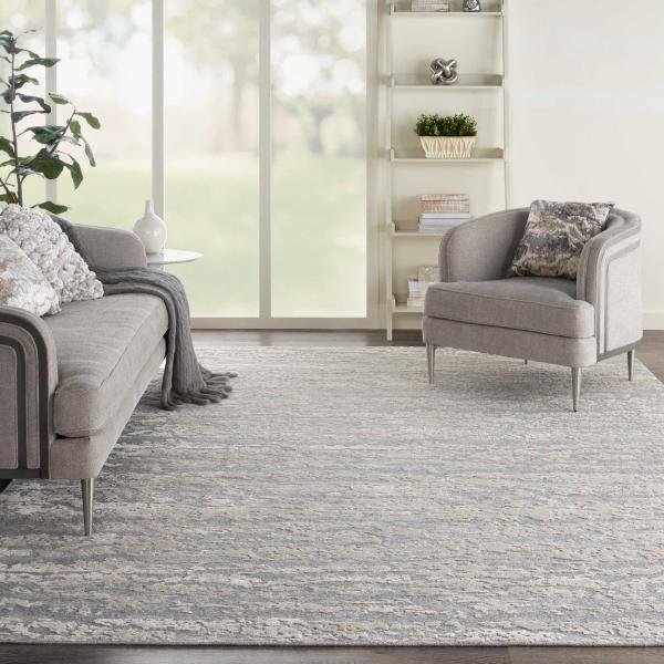 Nourison Divine Abstract Beige/Grey Rug DIV09 Home