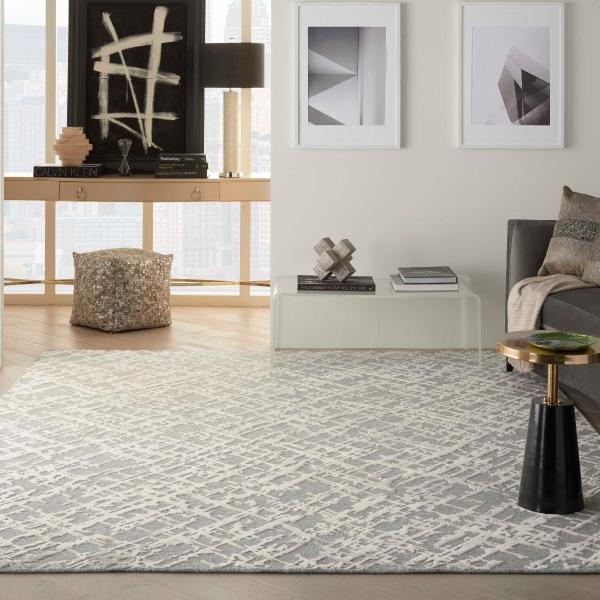 nourison Divine Abstract Beige/Grey Rug DIV10 Home