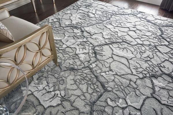 Nourison Divine Abstract Grey Rug DIV01 Home