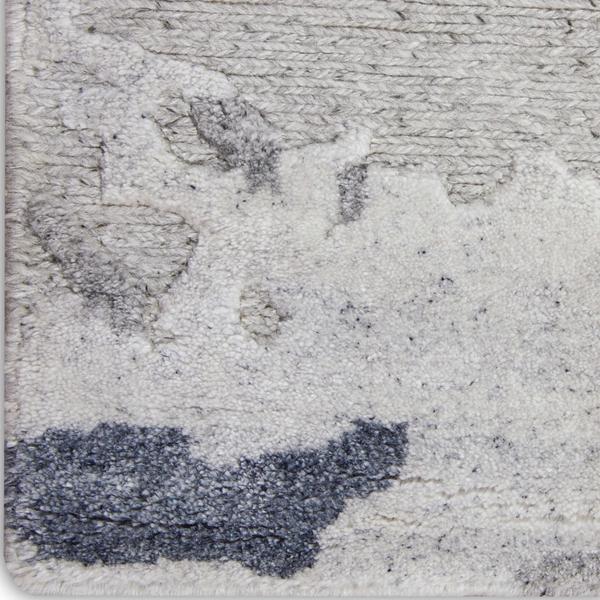 nourison Divine Abstract Slate Blue Rug DIV04 Home