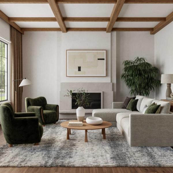 nourison Dreamy Shag Abstract Grey Rug DRS01 Home