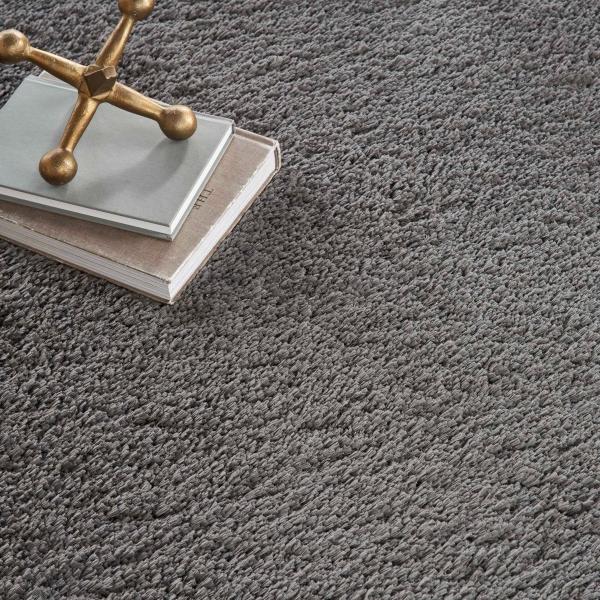 Nourison Dreamy Shag Grey Rug DRS05 Home