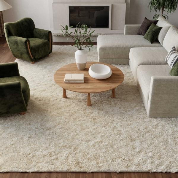 Nourison Dreamy Shag Ivory Rug DRS05 Home