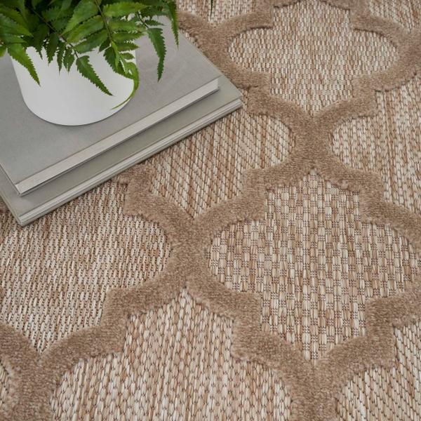 Nourison Nourison Easy Care NES01 Natural Beige Rug
