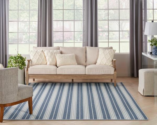 nourison ELEMENTS COASTAL CSTL NAVY/COAST