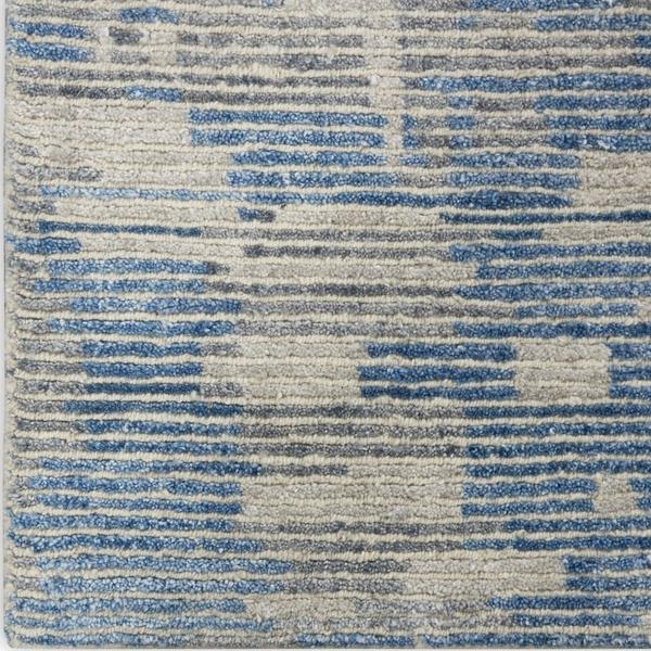 nourison Ellora Abstract Blue Rug ELL01 Home