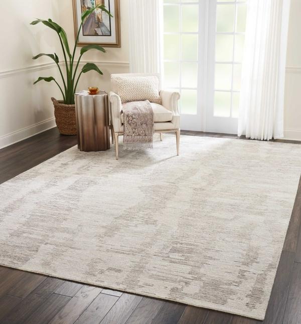 Nourison Ellora Abstract Ivory Rug ELL01 Home