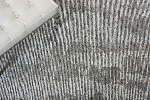 Nourison Ellora Abstract Slate Blue Rug ELL03 Home