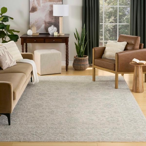 Nourison Envy Cream Indoor Only Persian Rug EVV03