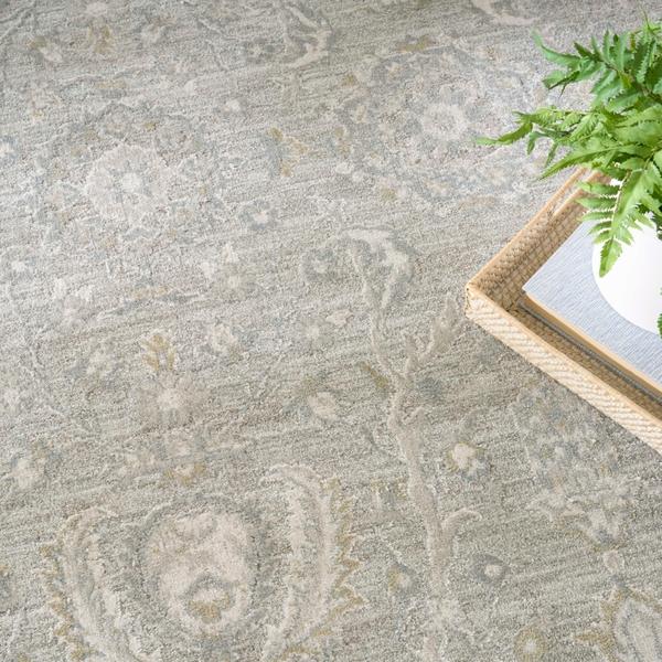 Nourison Envy Grey Indoor Only Persian Rug EVV02