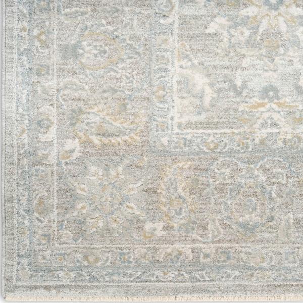 nourison Envy Grey Indoor only Persian Rug EVV02