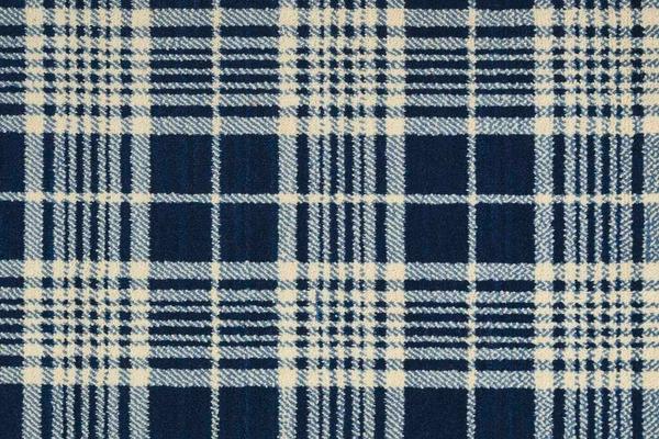 Nourison GINGHAM PLAID GINGP NAVY BROADLOOM CARPET