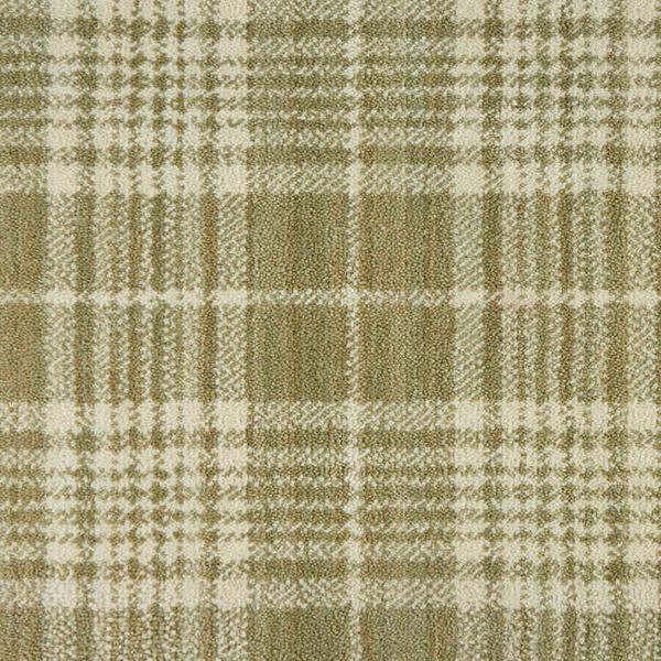 nourison GINGHAM PLAID GINGP SAGE BROADLOOM CARPET