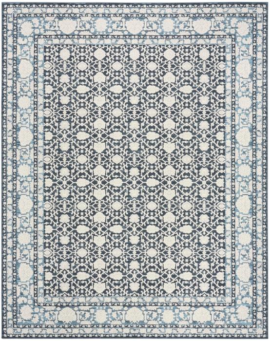 Nourison Grace Blue Indoor Only Persian Rug GCE01