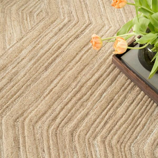 Nourison Graceful Taupe Indoor Only Rug GRU03 Home