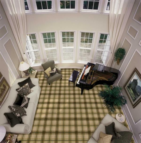 Nourison GRAND TARTAN PT48 BEIGE BROADLOOM CARPET