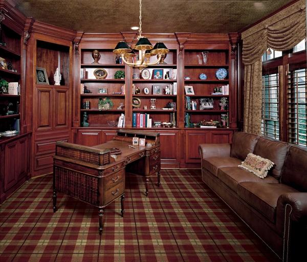 Nourison GRAND TARTAN PT48 RED BROADLOOM CARPET
