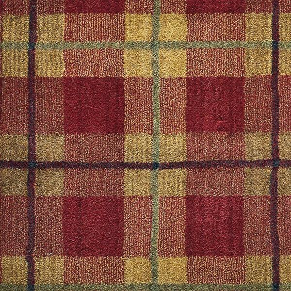 nourison GRAND TARTAN PT48 RED BROADLOOM CARPET