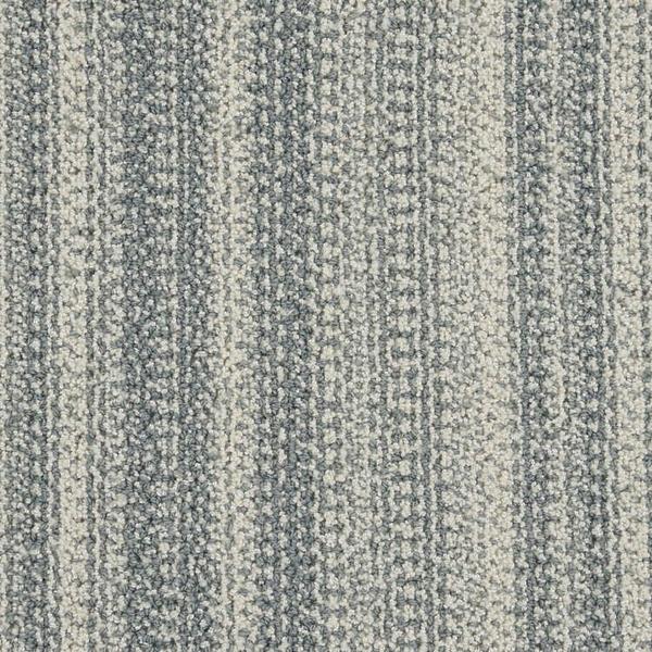 nourison HALO STRIPE HLST SLATE BLUE