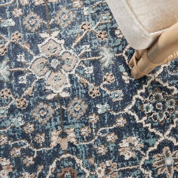 Nourison Nourison Home American Manor AMR01 Blue/Ivory Area Rug