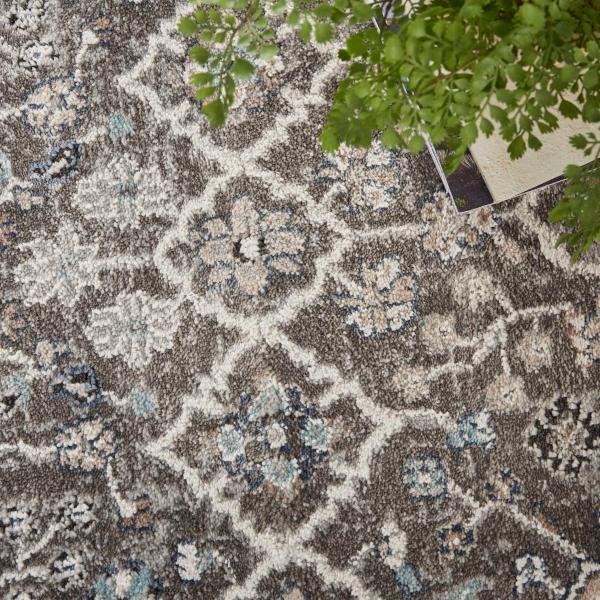 Nourison Nourison Home American Manor AMR01 Grey/Ivory Area Rug