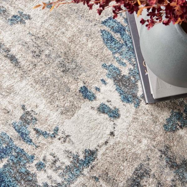Nourison Nourison Home American Manor AMR04 Ivory Blue Area Rug
