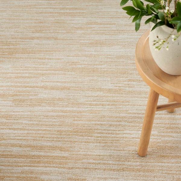 Nourison Nourison Home Essentials Ivory Gold Indoor/Outdoor Solid Rug NRE01 Home