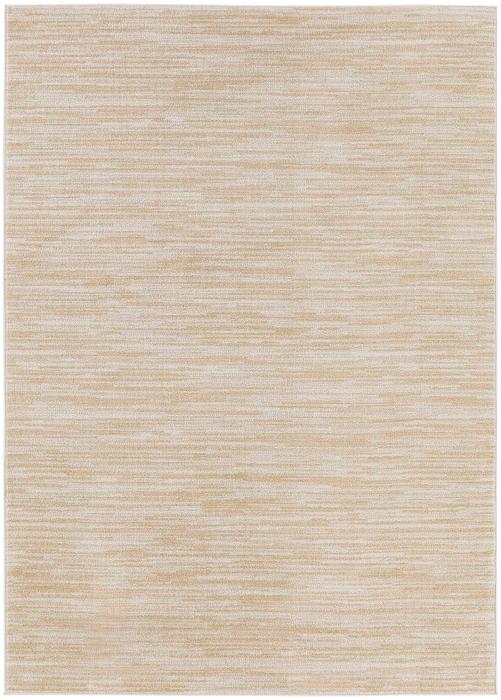 Nourison Nourison Home Essentials Ivory Gold Indoor/Outdoor Solid Rug NRE01 Home