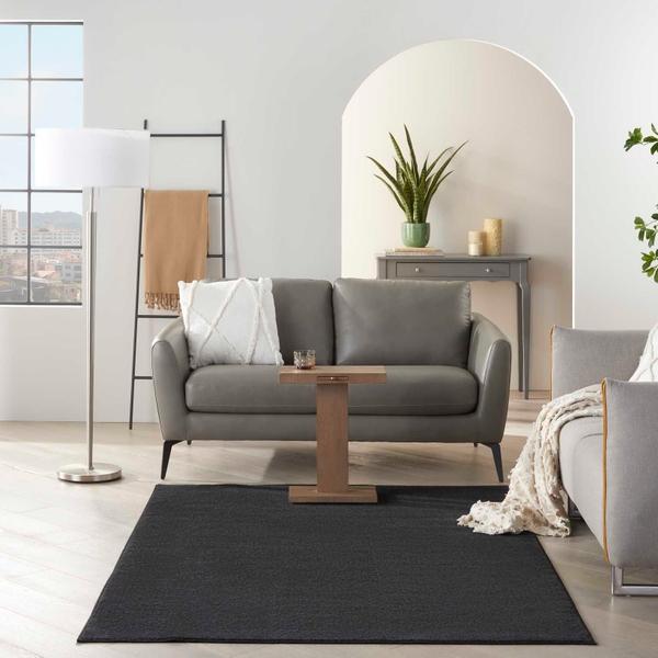Nourison Nourison Home ESSENTIALS NRE01 BLACK AREA RUG