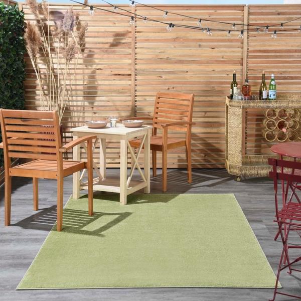 nourison Nourison Home ESSENTIALS NRE01 GREEN AREA RUG