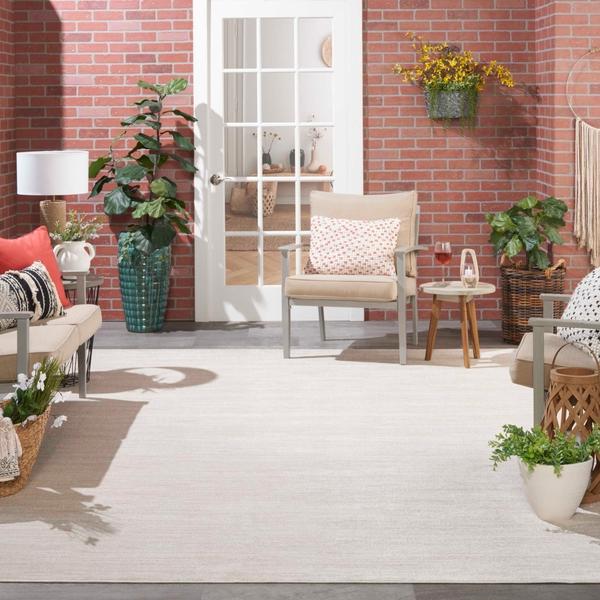 nourison Nourison Home ESSENTIALS NRE01 IVORY BEIGE AREA RUG