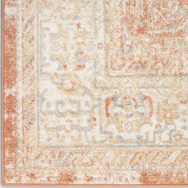 nourison Nourison Home Essentials Persian Beige Rust Indoor/Outdoor Persian Rug NRE07 Home