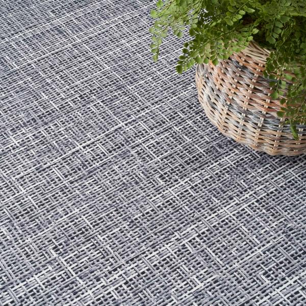 Nourison Nourison Home Washables Grey Indoor Only Abstract Rug NWB08 Home