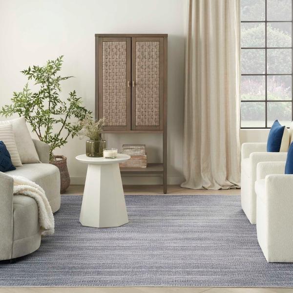 Nourison Nourison Home Washables Grey Indoor Only Abstract Rug NWB03 Home