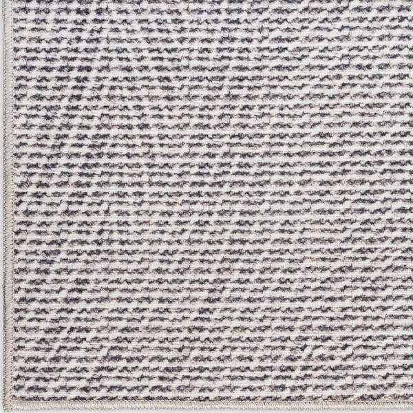 nourison Nourison Home Washables Ivory Grey Indoor only Abstract Rug NWB10 Home