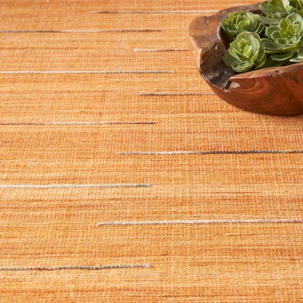 Nourison Interweave IWV01 Orange Rug