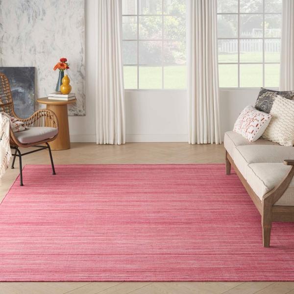 nourison Interweave IWV01 Rose Rug