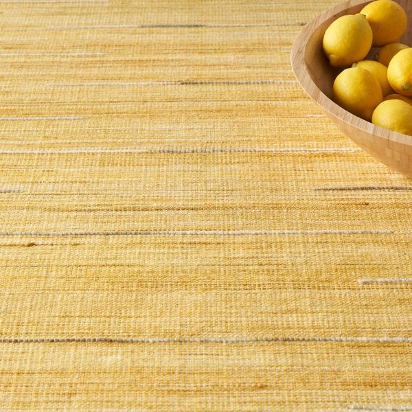 Nourison Interweave IWV01 Yellow Rug