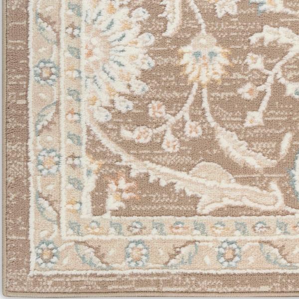 nourison Isla Mocha Indoor only Persian Rug ISL01