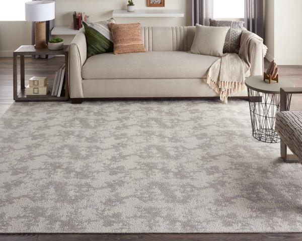 Nourison JACQUARD JCABS PEWTER BROADLOOM CARPET