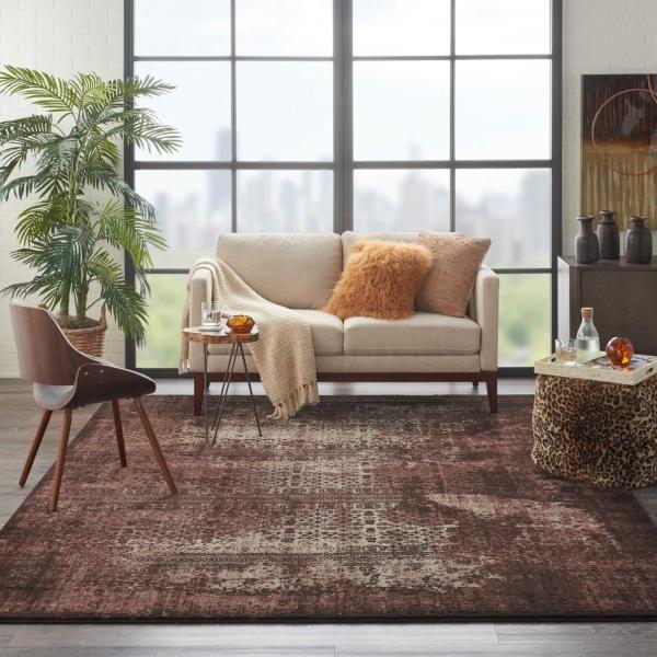 Nourison KARMA KRM01 LATTE AREA RUG