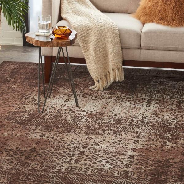Nourison KARMA KRM01 LATTE AREA RUG