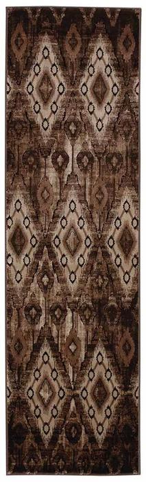 Nourison KARMA KRM02 CHOCOLATE AREA RUG