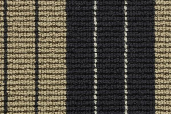 nourison LAUREN B0007 BLACK & CAMEL