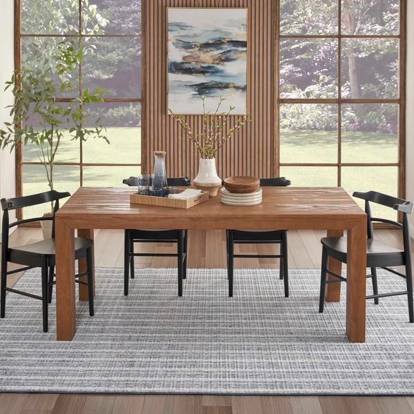 Nourison LUMINOUS STRIPE LUMST SAPPHIRE