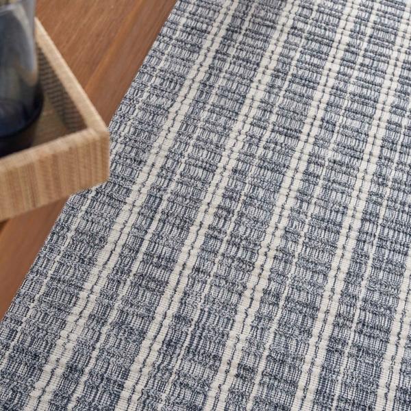 Nourison LUMINOUS STRIPE LUMST SAPPHIRE