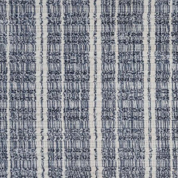 nourison LUMINOUS STRIPE LUMST SAPPHIRE
