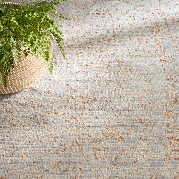 Nourison LUNA LUN01 BLUE MOCHA AREA RUG