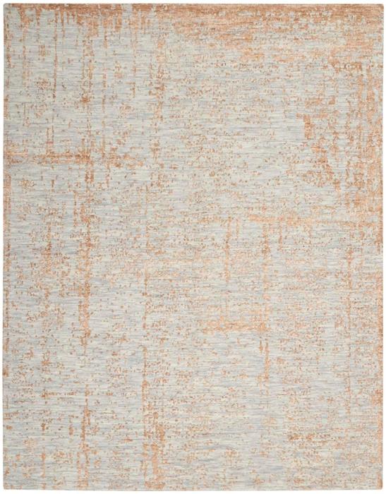 Nourison LUNA LUN01 BLUE MOCHA AREA RUG
