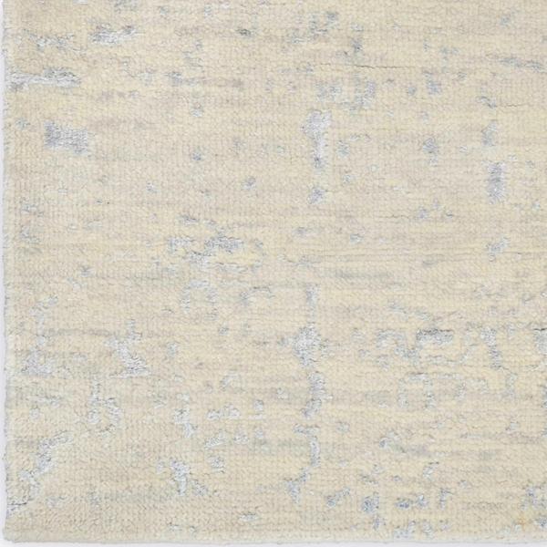 nourison LUNA LUN01 IVORY SILVER BLUE AREA RUG